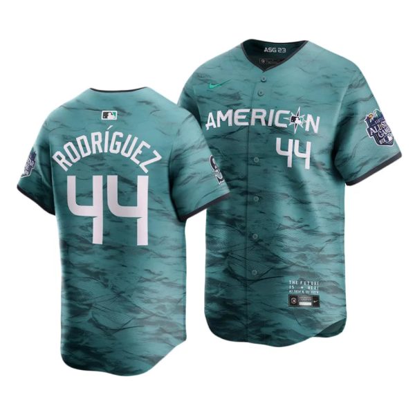 Julio Rodriguez American League 2023 MLB All-Star Game Teal Limited Jersey