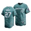Mike Trout American League 2023 MLB All-Star Game Teal Limited Jersey