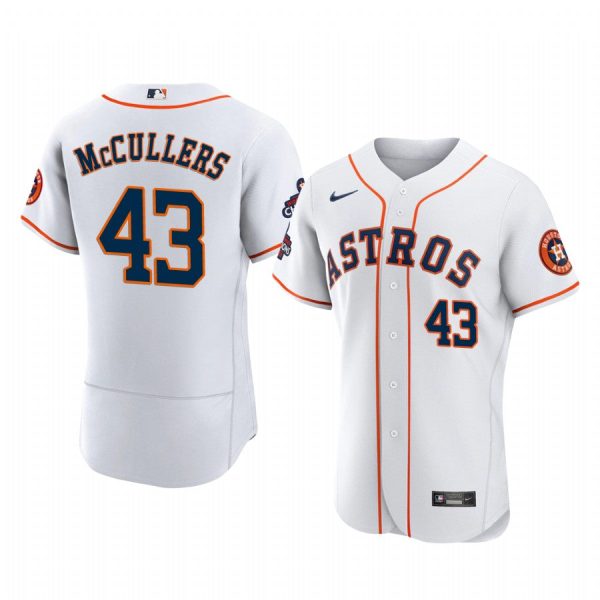 Lance McCullers Houston Astros White 2022 World Series Champions Authentic Jersey - Men's