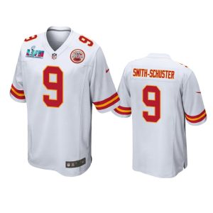 JuJu Smith-Schuster Kansas City Chiefs White Super Bowl LVII Game Jersey
