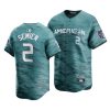 Marcus Semien American League 2023 MLB All-Star Game Teal Limited Jersey