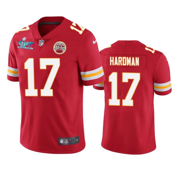 Mecole Hardman Kansas City Chiefs Red Super Bowl LVII Vapor Limited Jersey