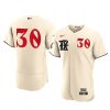 Nathaniel Lowe Texas Rangers Cream 2023 City Connect Authentic Jersey - Men's