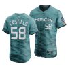 Luis Castillo American League 2023 MLB All-Star Game Teal Elite Jersey
