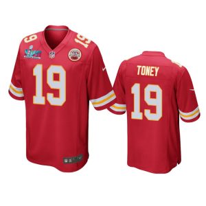 Kadarius Toney Kansas City Chiefs Red Super Bowl LVII Game Jersey