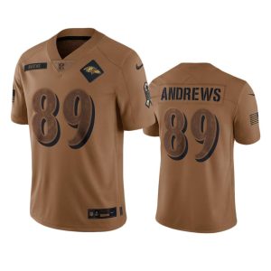 Mark Andrews Baltimore Ravens Brown 2023 Salute To Service Limited Jersey