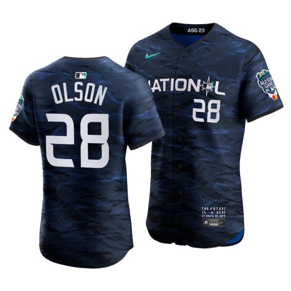 Matt Olson National League 2023 MLB All-Star Game Royal Elite Jersey