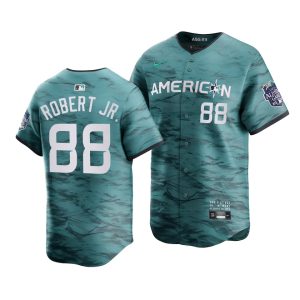 Luis Robert Jr. American League 2023 MLB All-Star Game Teal Limited Jersey