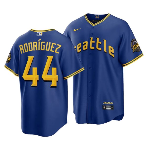 Julio Rodriguez Mariners 2023 City Connect Royal Replica Jersey