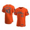 Lance McCullers Houston Astros Orange 2022 World Series Champions Authentic Jersey - Men's