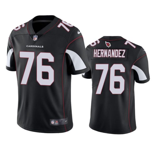 Will Hernandez Arizona Cardinals Black Vapor Limited Jersey